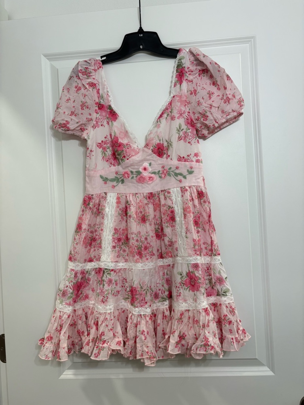 NWT Altar'd State Hope Pink Floral Mini Dress
